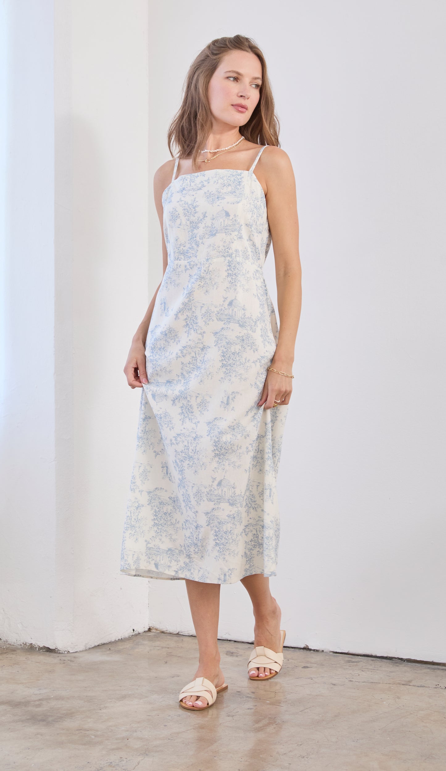 SPAGHETTI STRAP DRESS