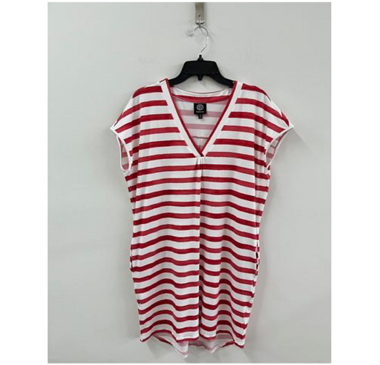 DOLMAN V NECK SHIFT DRESS