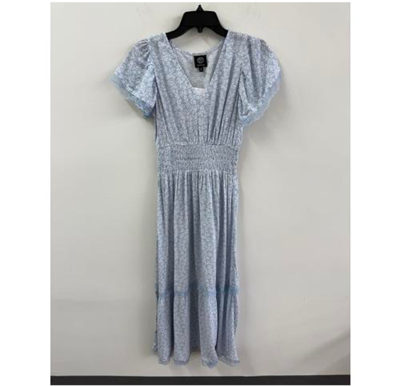 FLUTTER SLV LACE DRS  (WS)