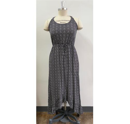 X-CROSS STRAP TIER MIDI DRS