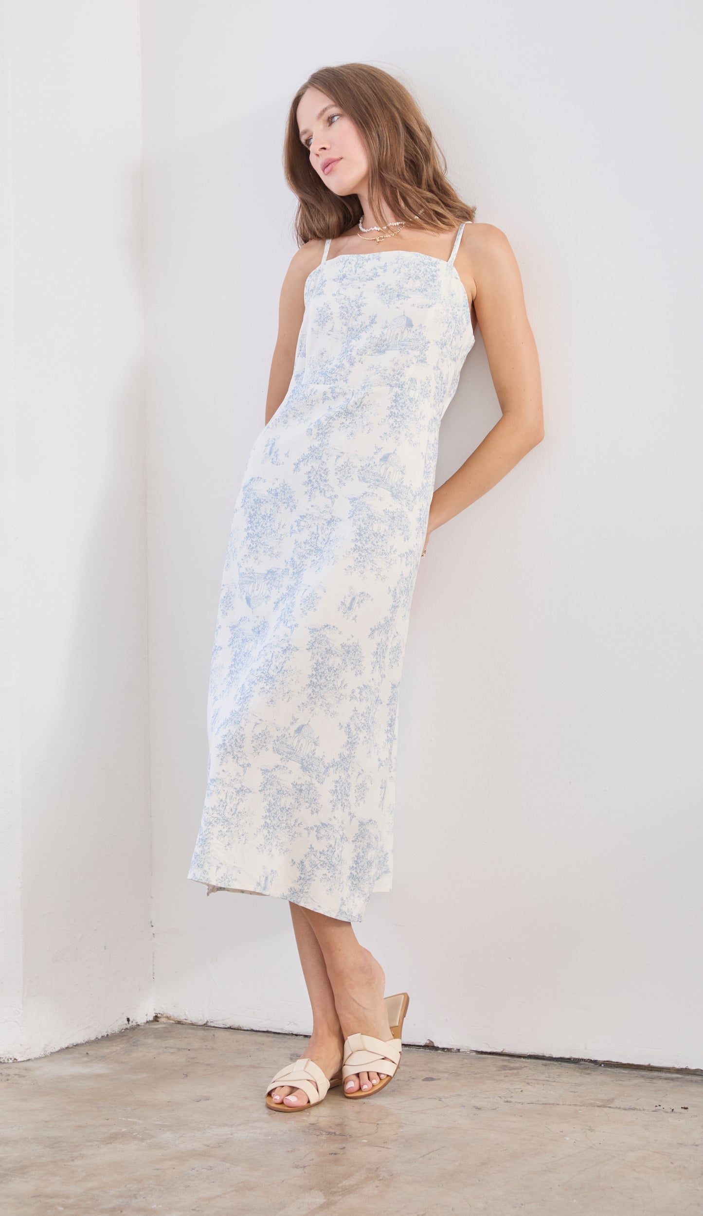 SPAGHETTI STRAP DRESS