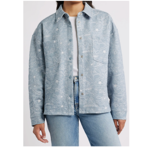 SHACKET W/EMBROIDERY