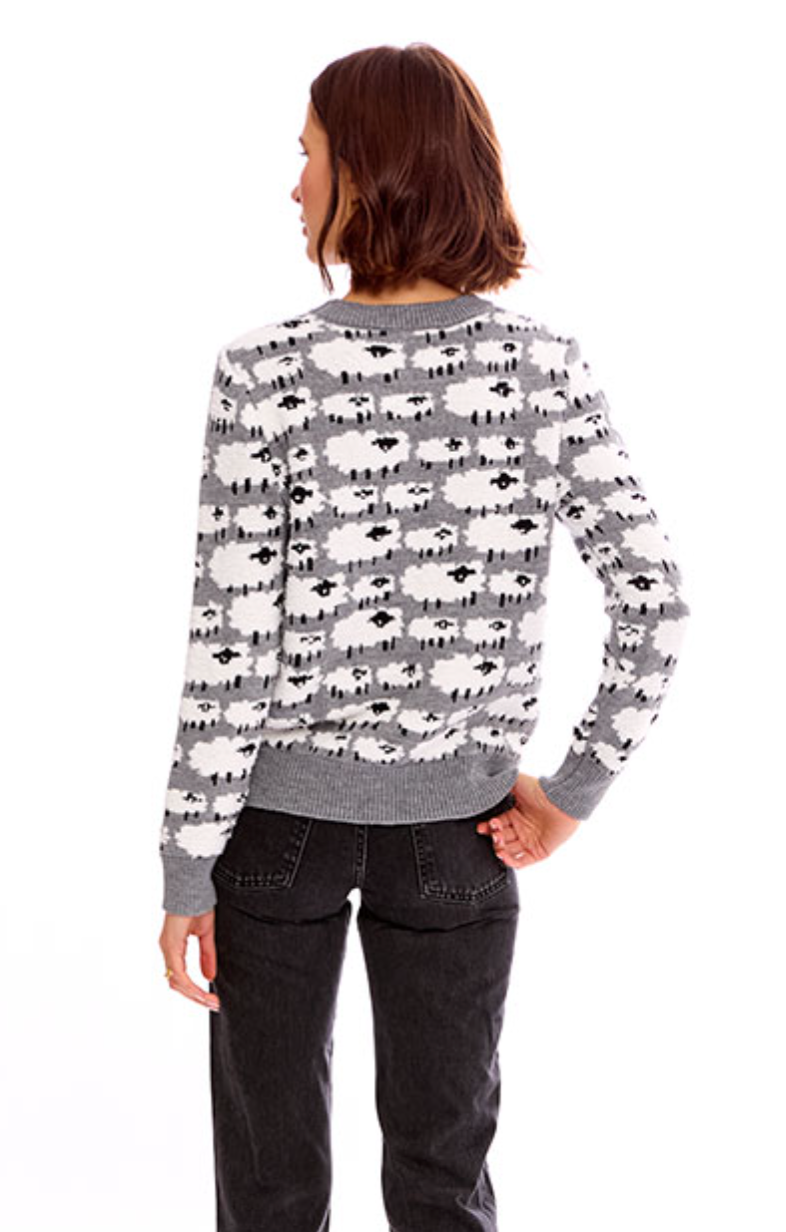 BLACK SHEEP PULLOVER SWEATER