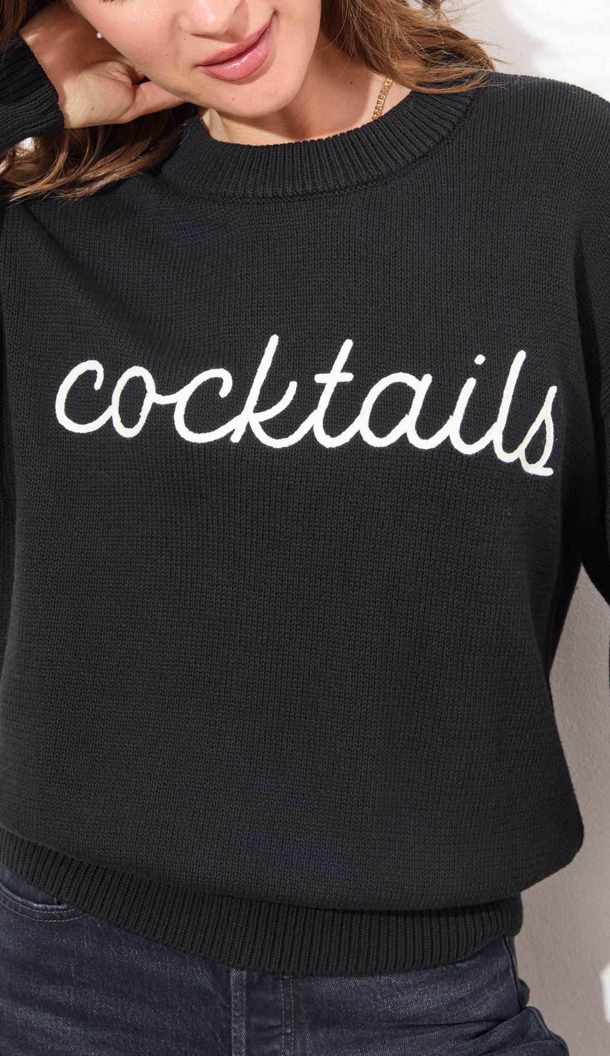 COCKTAILS SWEATER