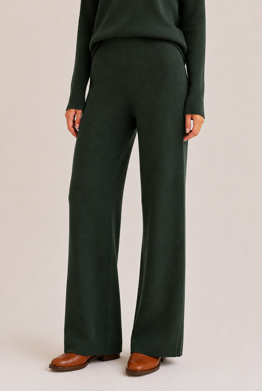 RIB SWEATER PANTS