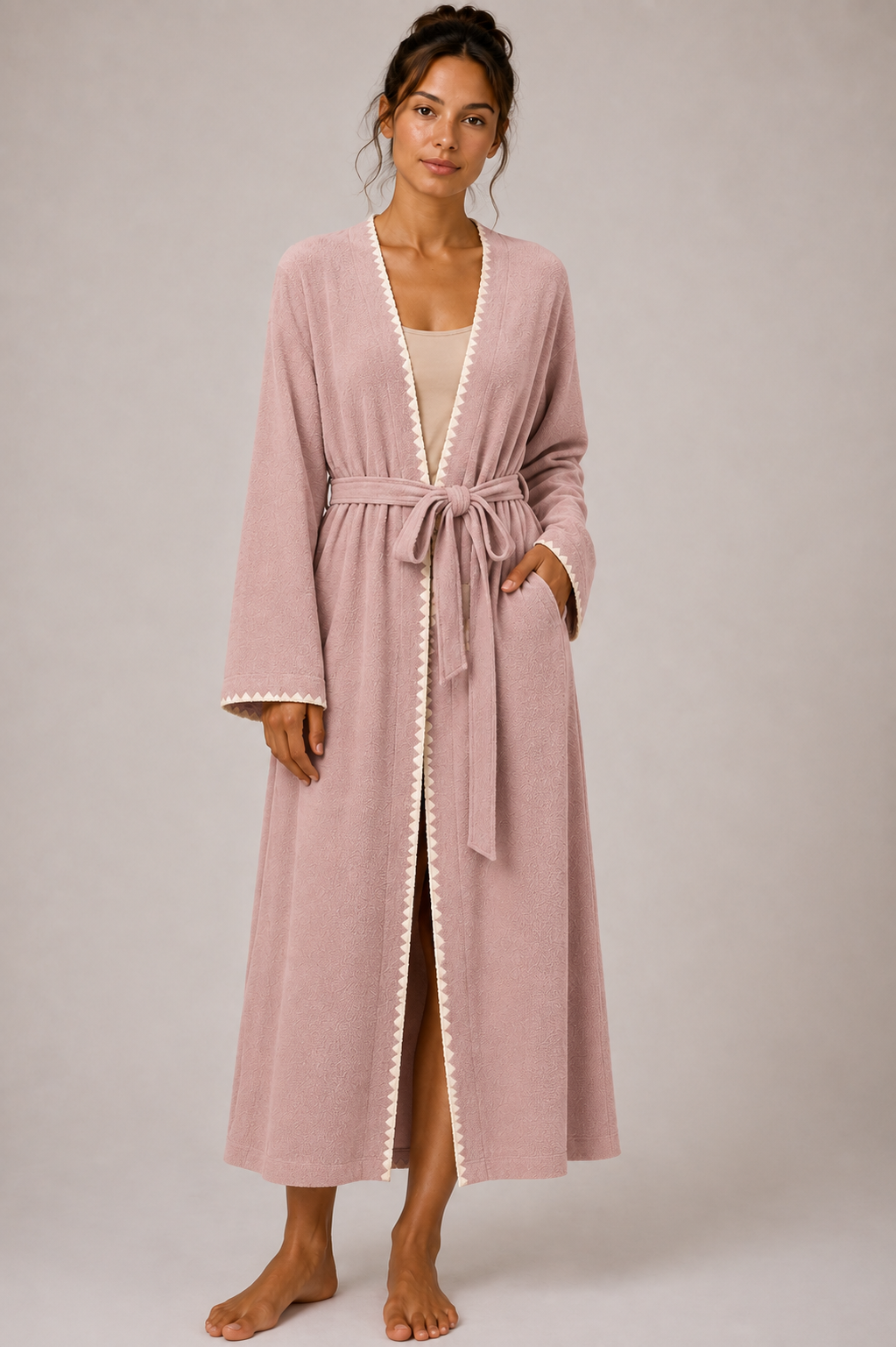 COZY DREAM WHIPSTITCH ROBE