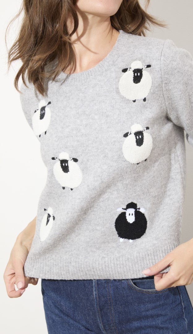 SHEEP CREW NECK SWEATER