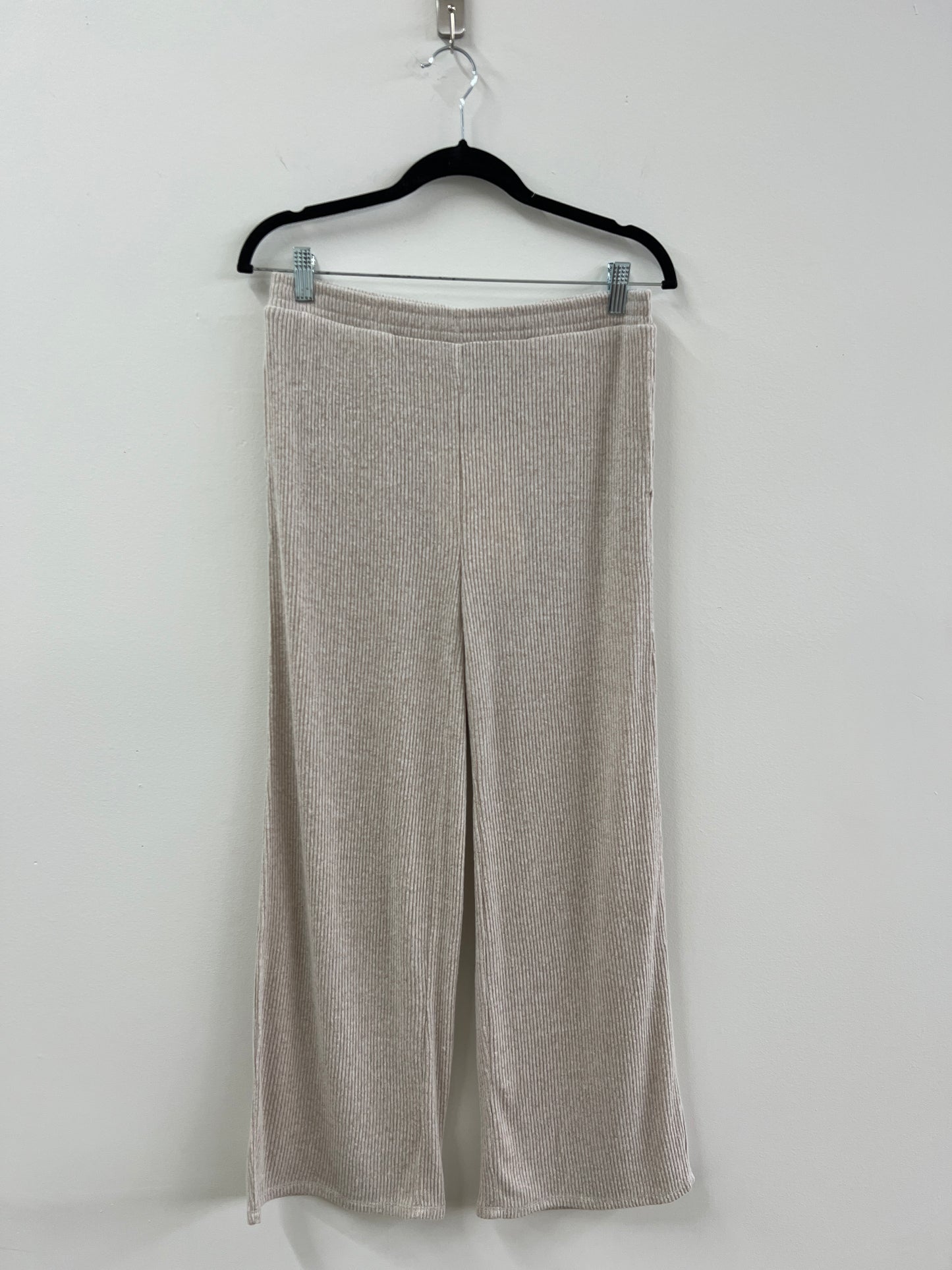 STRAIGHT LEG RIB PANTS