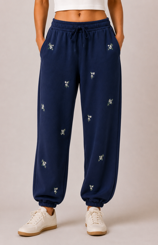 EMBROIDERED JOGGER