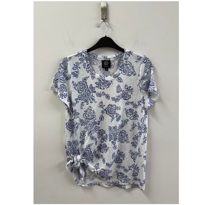 CATY SIDE TIE SS TEE