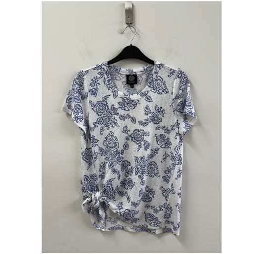 CATY SIDE TIE SS TEE