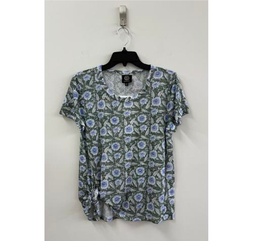 CATY SIDE TIE SS TEE