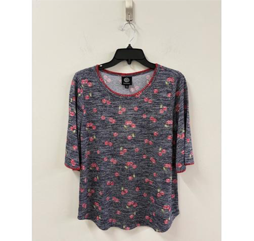 ELBOW SLV STITCH TEE