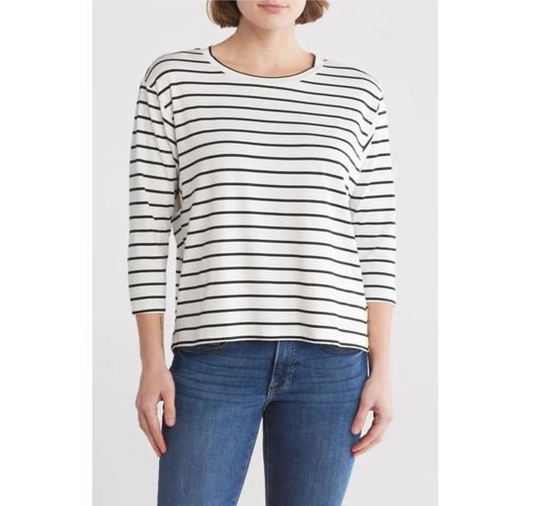 3QTR SLV DROP ARMHOLE TEE