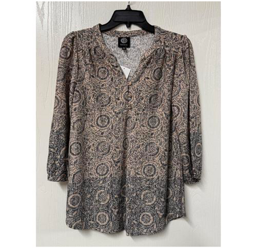 3QTR SLV TUNIC TOP