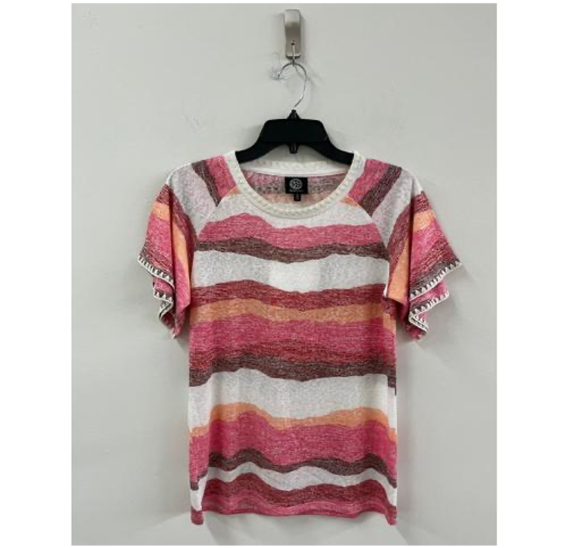 CATY EDGE STITCH TEE