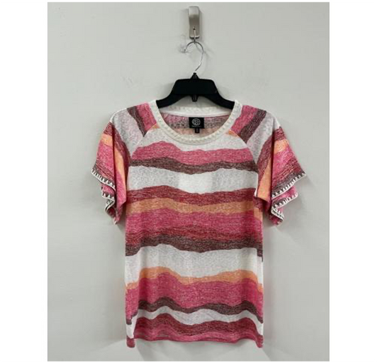 CATY EDGE STITCH TEE